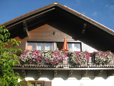 Ferienwohnung Balkon