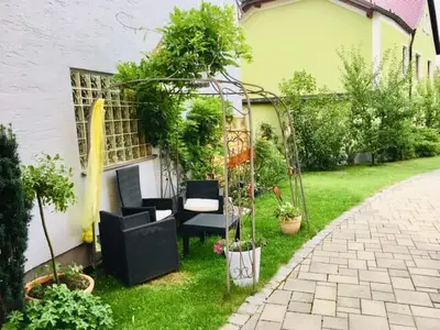 Ein Teil des Gartens