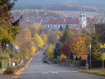 Blick zur Basilika