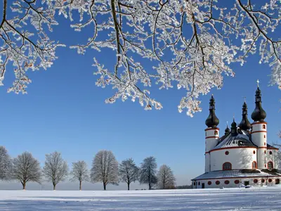 Die bekannte Kappl-Kirche (5 km entfernt)