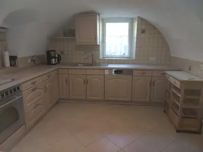 Die "Hobbitküche" in der "Funkenstube" - hier würde sich auch Bilbo Beutlin wohlfühlen ;) ...