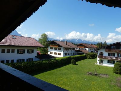 Ausblick vom Balkon