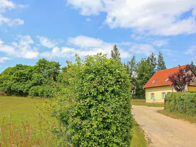 outside