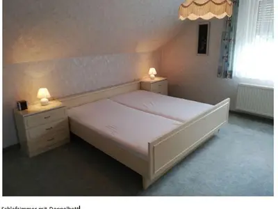 Schlafzimmer.