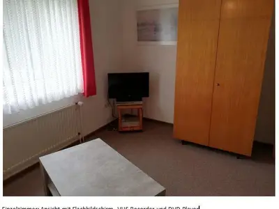 Einzelzimmer.