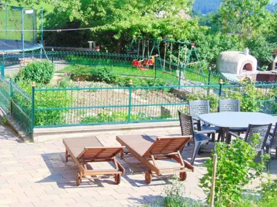 An unserem Kräutergarten