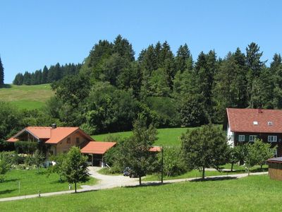 Bauernhof und Ferienhaus