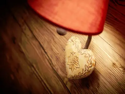 Fuchsbau Nachttischlampe