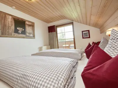 Schlafzimmer Bergblick