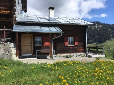 Berghütte Chalet Canischauna - Aussenansicht