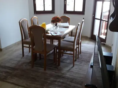 Collage Ferienhaus"Johannesberg mit Umgebung und Gr. Inselsberg 916,5m/ Rennsteig