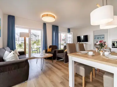 Wohnzimmer mit TV