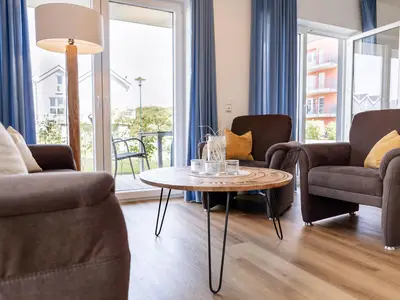 Sitzecke direkt an der Terrasse