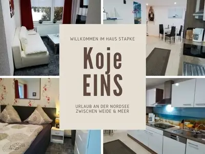 Ferienwohnung für 3 Personen (45 m²) in Wangerland 1/10