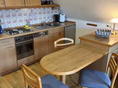 KITCHEN, INSIDE, OUTSIDE