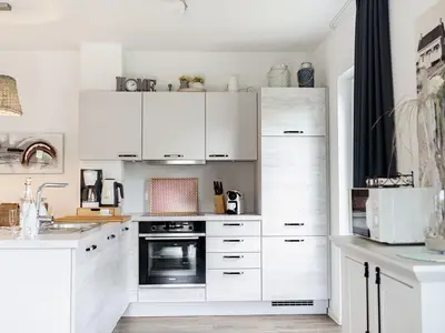 vollausgestattete moderne Küche