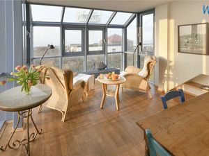 Wintergarten mit Blick auf die Nordsee