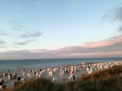 Hauptstrand mit Strandkörben