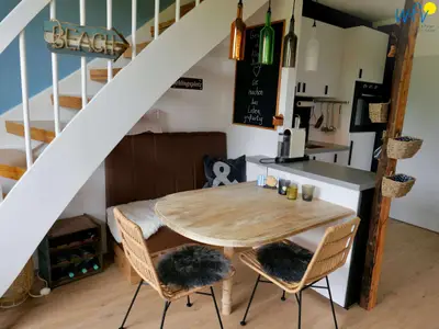 Essbereich und offene Küche