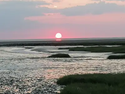 Abendstimmung an der Nordseeküste