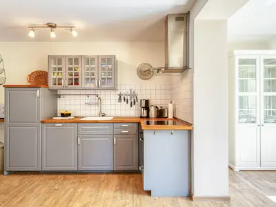Ferienwohnung Kietz-Flair Waren (Müritz) - die Küchenzeile