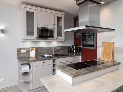 Ferienwohnung Anastasia Waren mit moderner Küchenzeile