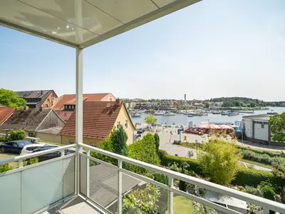 Ferienwohnung Müritzloge Waren Balkon