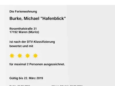 Ferienwohnung für 3 Personen (67 m²) in Waren (Müritz) 4/10