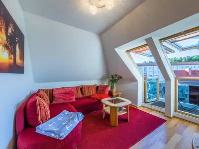 Ferienwohnung Seeuferblick Waren (Müritz) - Relax-Ecke