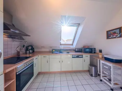 Ferienwohnung Seeuferblick Waren (Müritz) - die Küche