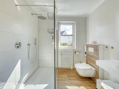 Ferienwohnung Seemöwe Waren (Müritz) - Badezimmer