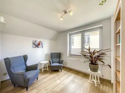 Ferienwohnung Kietz-Koje - Waren (Müritz) - gemütliche Sitzecke