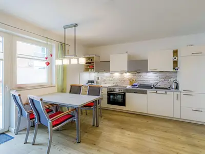Ferienwohnung Müritzrast Waren (Müritz) - der kulinarische Bereich der Ferienwohnung
