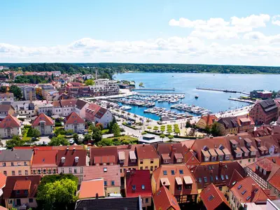 Ferienwohnung Müritzrast Waren (Müritz) - Blick von der Marienkirche