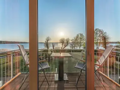 Ferienwohnung Seeadler - Waren (Müritz) - Balkon mi Seeblick
