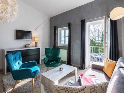 Ferienwohnung Kietz-Quartier Waren (Müritz) - Wohnzimmer