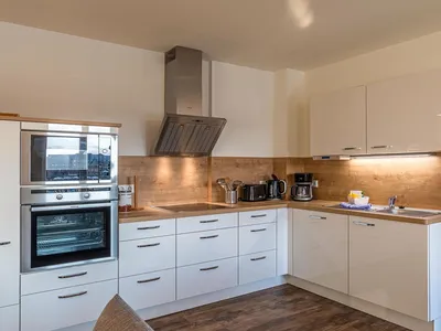 Ferienwohnung Hafenflair Hafenresidenz: Küche