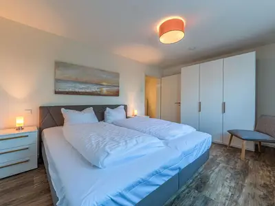 Ferienwohnung Hafenflair Hafenresidenz: Schlafzimmer
