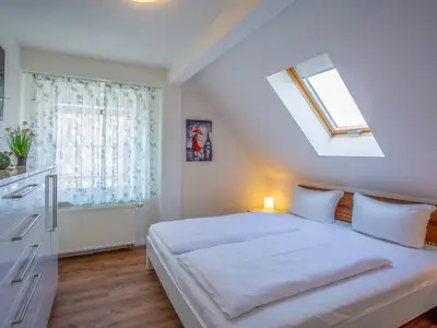Ferienwohnung MüritzAusblick Waren (Müritz) - Schlafzimmer auf der Wohnebene