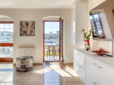 Ferienwohnung CityFlair Waren (Müritz) - Wohnen mit Ausblick