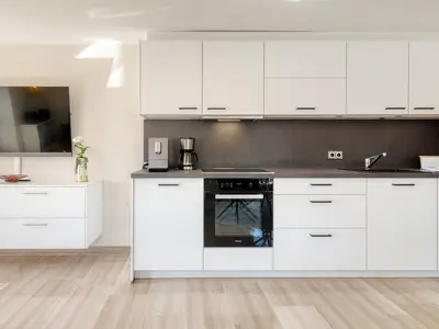 Ferienwohnung CityFlair Waren (Müritz) - Küchenzeile
