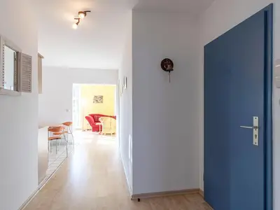 Ferienwohnung Hafenoase Waren (Müritz) - Flur zum Wohnzimmer