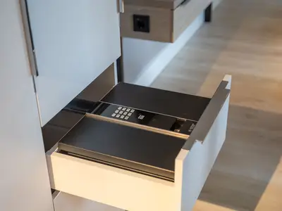 Ferienwohnung Hafendomicil Citymarina mit Safe