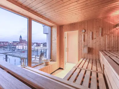 Ferienwohnung Kietz-Oase Waren (Müritz) - Saunanutzung