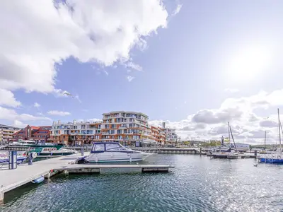 Ferienwohnung Am lütten Meer Ansicht Hafenresidenz