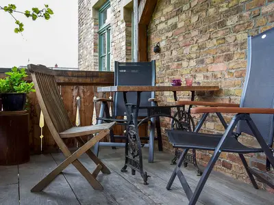 Ferienwohnung Rapunzel Waren (Müritz) - Terrasse
