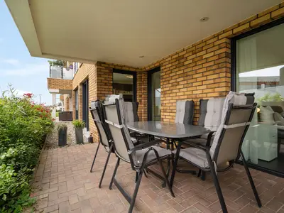 Ferienwohnung Müritztraum Hafenresidenz Terrasse