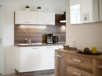 Ferienwohnung Müritztraum Hafenresidenz Küche