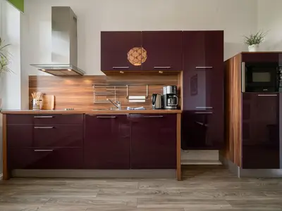 Ferienwohnung Altstadtapartment Carli Waren (Müritz) - moderne Einbauküche mit kompletter Ausstattung