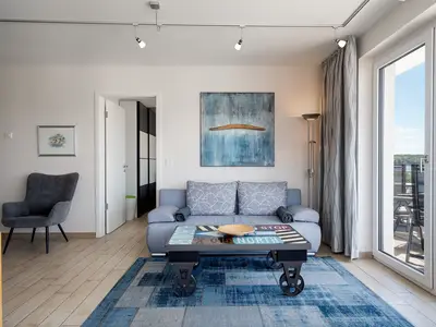 Panorama Suite Waren gemütliches Sofa